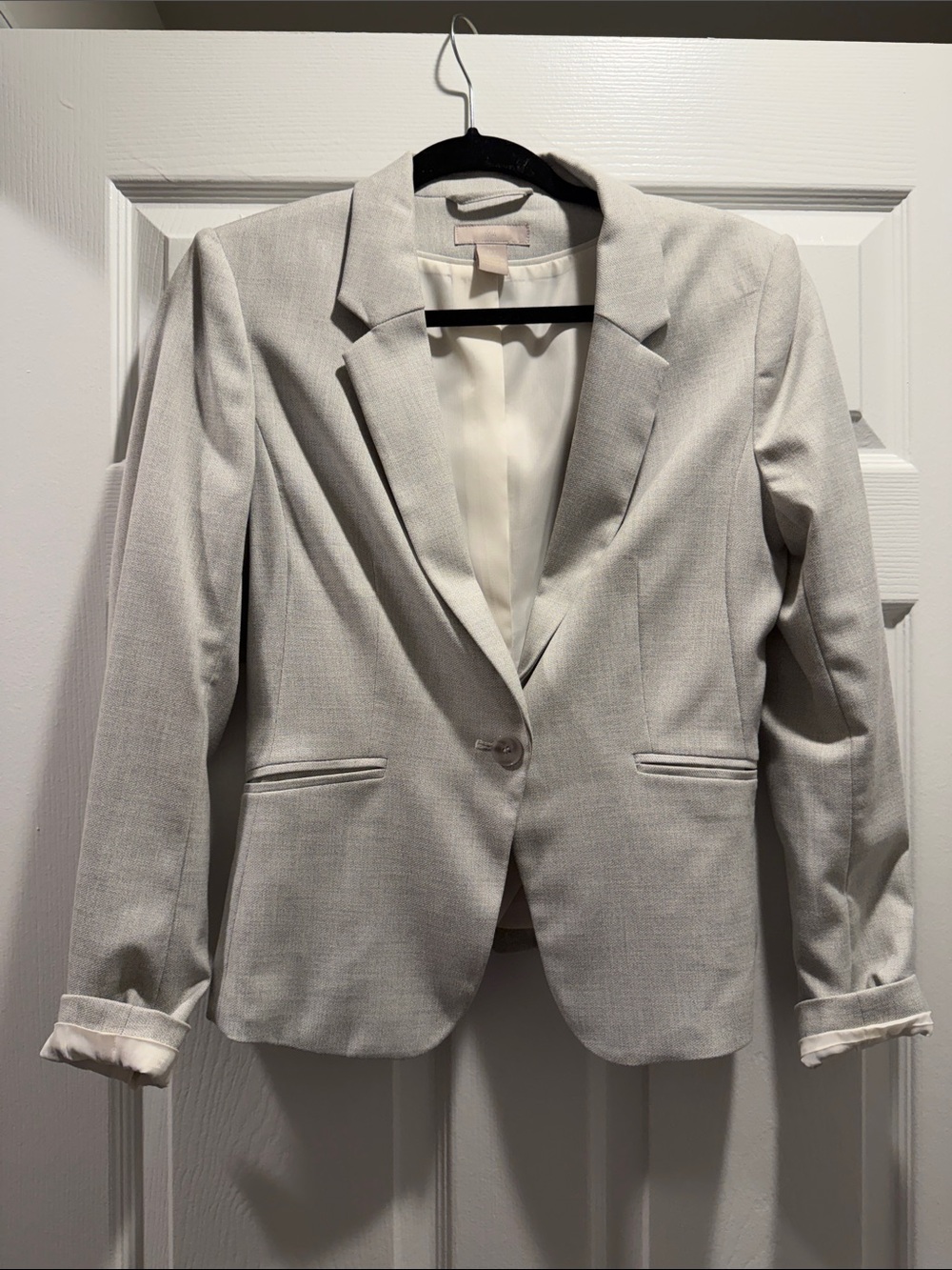 H&M Light Gray Women's Blazer